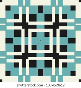 Beautiful seamless ornamental tile background. Vector illustration can be used for desktop wallpaper or frame for a wall hanging or poster,for pattern fills, surface textures, textile.