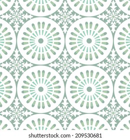 Beautiful seamless ornamental tile background vector illustration