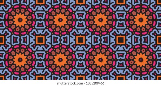 Beautiful seamless pattern abstract background Premium Vector