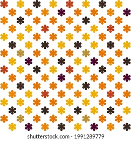 Beautiful seamless pattern in Autumn themed. Suitable for wrapping paper, wallpaper, fabric, backdrop and etc.