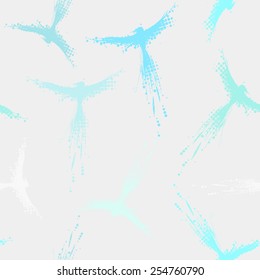 Beautiful seamless pattern with birds. Can be used as background.