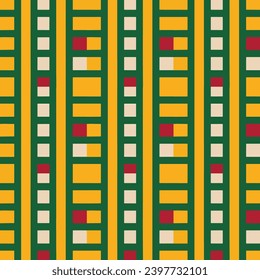 Beautiful seamless pattern in Christmas tones.