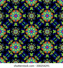 beautiful seamless pattern. Decorative elements. vector illustration