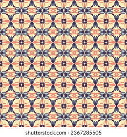 Beautiful seamless pattern design for decorating, backdrop, fabric, wallpaper and etc.