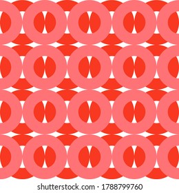 Beautiful seamless pattern design isolated on white background. Suitable for wrapping paper, wallpaper, fabric, backdrop and etc.