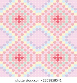 Hermoso diseño de patrones sin fisuras para papel de pared, papel de envoltura, tela, fondo y más.