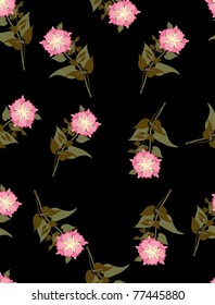 Beautiful seamless pattern a floral
