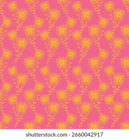 Hermoso patrón sin fisuras con fondo floral.