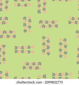 schönes nahtloses Muster der Blumenblätter