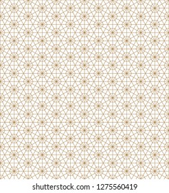 Beautiful Seamless pattern japanese shoji kumiko, great design for any purposes. Japanese pattern background vector. Japanese traditional wall, shoji.Fine lines.