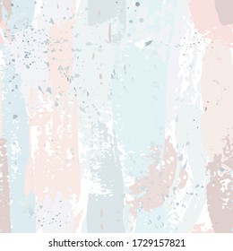 Schönes, nahtloses Muster mit nackten, pastellfarbenen Streifen. handgemalte Pinselstriche. Hintergrund romantisches Design. für Grußkarten und Einladungen der Hochzeit, Geburtstag, Valentinstag.