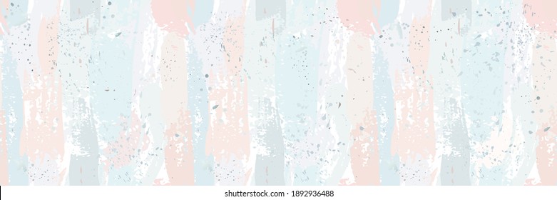 Hermoso patrón sin costura con matices de color pastel desnudo. pinceladas pintadas a mano. Diseño romántico de fondo. para tarjetas de felicitación e invitaciones de la boda, cumpleaños, Día de San Valentín