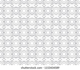 beautiful seamless pattern with other grey stars 