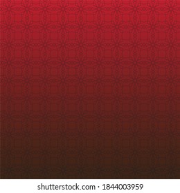 Beautiful Seamless pattern with red gradient background