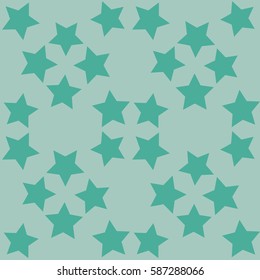 Beautiful seamless pattern with stars