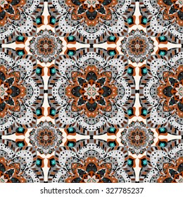 beautiful seamless pattern. Vintage decorative elements vector illustration