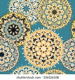 beautiful seamless pattern. Vintage decorative elements vector illustration