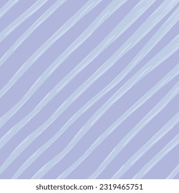Hermoso patrón impecable con franjas de color azul. Pisos de pincel pintados a mano, fondo rayado.