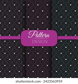 beautiful seamless patterns. abstract geometric style.pro vcector.