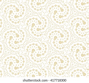 Beautiful seamless spiral pattern. There is a variant in a vector.