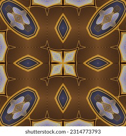 Beautiful seamless textured abstract background in purple brown and yellow colors