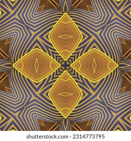 Beautiful seamless textured abstract background in purple brown and yellow colors
