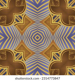 Beautiful seamless textured abstract background in purple brown and yellow colors