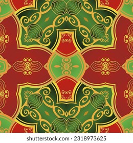 Hermoso fondo abstracto de textura transparente en colores rojo, verde y amarillo dorado
