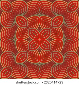 Hermoso fondo abstracto de textura transparente en colores rojo y amarillo dorado