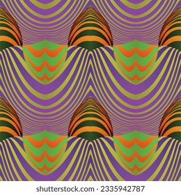 Hermoso fondo abstracto de textura impecable en tonos verdes, naranjas y dorados