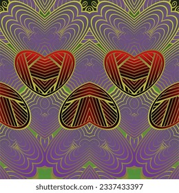 Hermoso fondo abstracto de textura transparente en colores verde rojo y púrpura