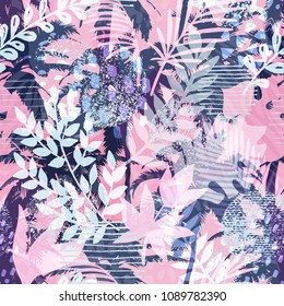 Beautiful seamless vector floral pattern background. Perfect for wallpapers, web page backgrounds, surface textures, textile and other design.