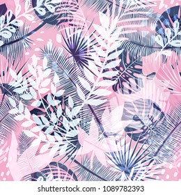 Beautiful seamless vector floral pattern background. Perfect for wallpapers, web page backgrounds, surface textures, textile and other design.