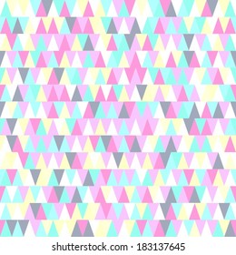 Beautiful seamless vector geometric abstract background