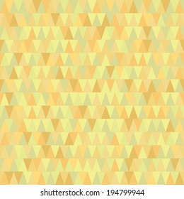 Beautiful seamless vector geometric retro background with triangles