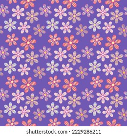 Beautiful seamless vector pattern design for decorative, wallpaper, wrapping paper, fabric, backdrop, shirt, tablecloths, clothes, blankets and other