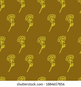 Beautiful seamless vector pattern for greeting cards, wrapping paper, wallpaper, background.
