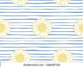 Download Sunflower Line Drawing Images, Stock Photos & Vectors ...