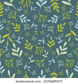 Beautiful seamless vintage floral pattern with flower. Trend print for textiles and wallpapers on isolated coloured background.