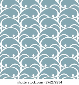 Beautiful seamless with vintage pattern. Vector illustration