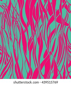 Beautiful seamless wave vector pattern. Colorful background or textile