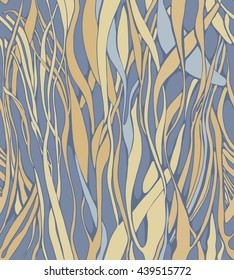 Beautiful seamless wave vector pattern in pastel colours. Colorful background or textile. Hand drawn doodle.  Good vector illustration for your background or textile