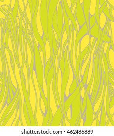 Beautiful seamless wave vector pattern. Colorful background or textile. Hand drawn doodle.  Good vector illustration for your background or textile