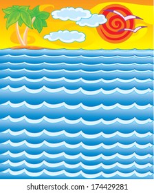 beautiful seascape