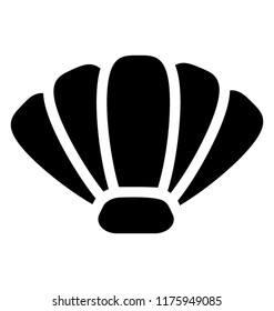 
Beautiful seashell known as cockle 

