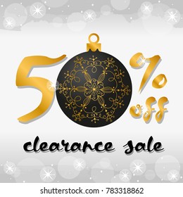 beautiful season sale banner