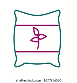 Beautiful Seeds Line Vector Icon