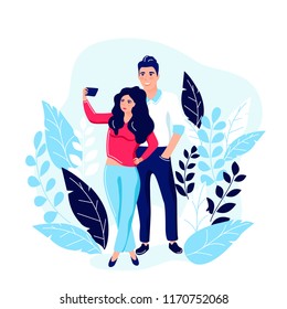 Beautiful Selfie Couple 