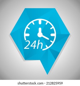 Beautiful Service Work Hours web icon