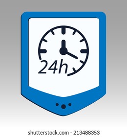 Beautiful Service Work Hours web icon
